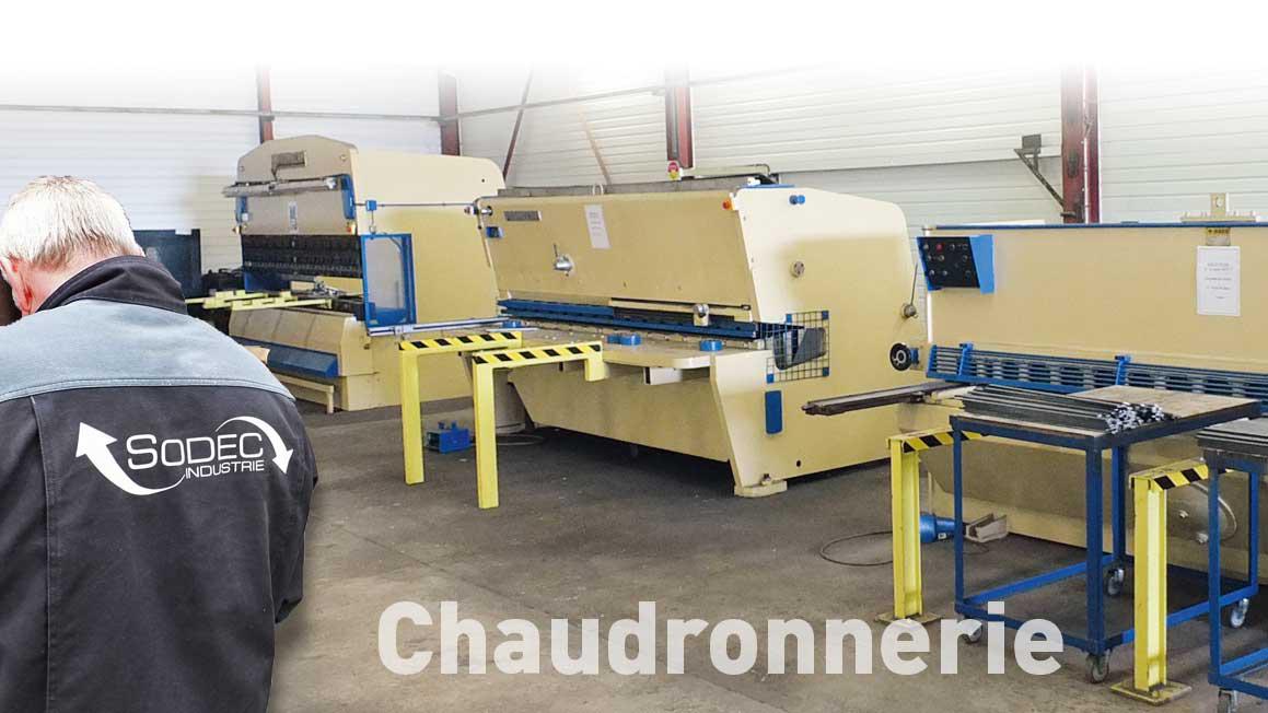 SODEC Atelier chaudronnerie